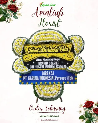 Papan Bunga Duka di Pondok Betung